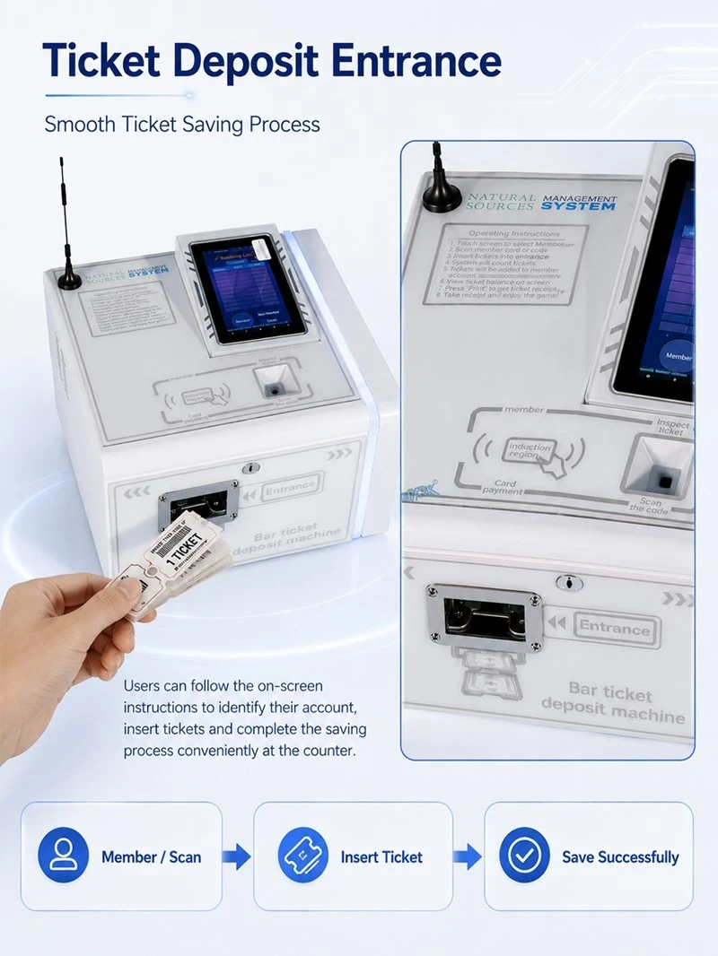 Bar Ticket Deposit Machine 5 Bar Ticket Deposit Machine 5