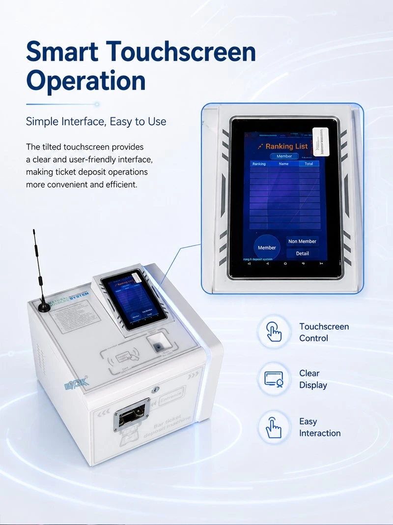 Bar Ticket Deposit Machine 6 Bar Ticket Deposit Machine 6