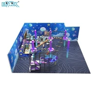 Parco giochi al coperto Galaxy per bambini Parco avventura Soft Play